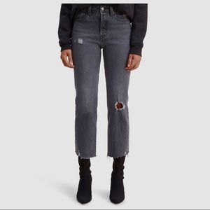 Levi’s Wedgie Straight Crop Jeans